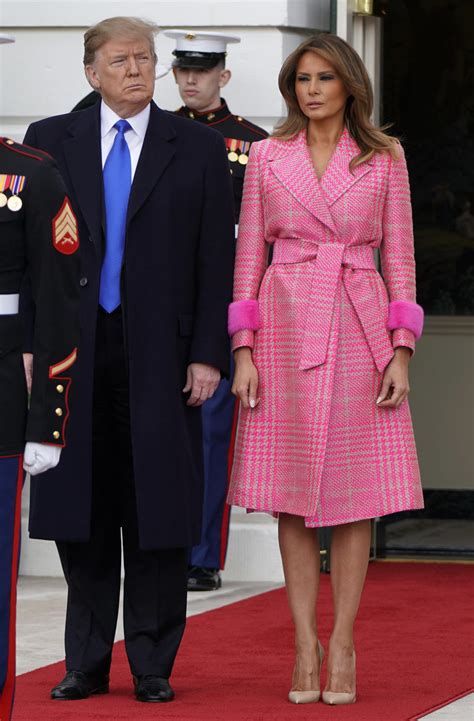 melania pink fendi coat|Ridiculously Expensive Outfits Melania Trump Has Worn.